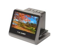 Denash Film and Slide Scanner, 14MP Digital 135 126 110 Super8 Film Converter, Built in 16GB Memory, 5 Inch LCD Screen, for Vista 7 8 10, with APP Support, TV Compatible