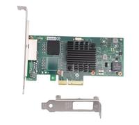 Denash Gigabit 2 Port NIC, Dual RJ45 Ports PCI Express 2.0 X4 Ethernet Card with Support for 350AM2 Controller, for Vmware Servers