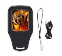 Denash Handheld Digital Microscope, 2.2in HD Screen 2MP Portable Magnifier with Adjustable White Purple LED Light, for Watch Repair Fabric Inspection Biological Observation