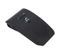 Denash Handsfree Bluetooth Speakerphone, Supports 2 Phones Simultaneous Connection with Bluetooth Navigation and Music Playback, for Safe Driving and Hands Free Calls