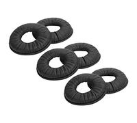 Denash Headsets -ohr Cushion Quality Replacement Improvement of Basses Performance for MDR -ZX100 ZX300 V250 for a Comfortable Black 6pcs Hearing