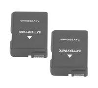 Denash High Capacity 2050mAh Replacement Lithium Ion Camera Battery for D3100 D3200 DF P7000 P7100, Professional Grade 7.4V Camera Battery 2 Pack with No Memory Effect