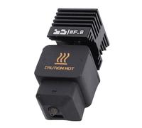 Denash High Hotend, 0.8mm Hardened Steel Nozzle All Metal Integrated Hot End with Plated Copper Block and Ti Alloy Heatbreak, for Bamboo Lab H2S H2D P2S and A1 Series 3D Printers