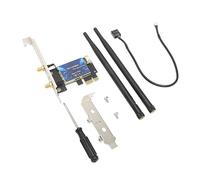 Denash High -Speed -Speed 600 Mbit/S Network Card with a High Strengthening Antenna for a Stable Connection, for 7/8.1/10, PCIe Wlan Adapter Card for the Use of the Home Office