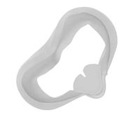 Denash Improved VR Gajas Silicone Masca for 2, Prevents Loss of Light and Non -destructive Installation, the Sweat VR Protective Cover for Comfortable Game Experience (White)