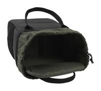 Denash Insert The Bag Camera Nylon Tissue Material Internal Space for Photography DSLR SLR for R5 R6 T100 Z7 A6 A9 (Black Green)