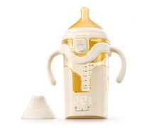 Denash Insulated Baby Bottle, Fast Heating 2 Mins 48Hrs Temperature Keeping Infant Bottle, Cordless Electric Milk Bottles with 7500mAh Battery for Home Travel Outdoor Feeding