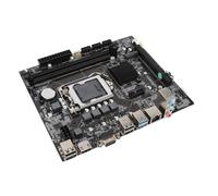 Denash ITX H110 DDR4 USB3.0 M.2 Nvme Gaming Motherboard for LGA 1151, Stable Performance for 6th-9th Gen Core Series, Metal Plate Included