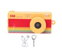 Denash Keychain Digital Camera, 2K 12MP Auto Focus 1.47 Inch Screen Retro Small Video Camera with Flash 110° Wide Angle Lens and 6 Filters, for Travel Sports School