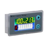 Denash LCD Battery Meter Meter Protector Back Back Backward 10-100V