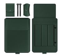 Denash Light Portable Footwear Bag PU Ultra Thin Computer Bag for a 14 -inch 14 -inch Folding Design for Students (for 13 14in)