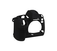 Denash Litchi Texture Silicone Camera Case Durable Protection Protector for the S1R, Black, Washable Camera, for Photographers