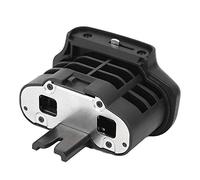 Denash Long-lived Black Plastic BL-3 Battery Chamber Cover EN-EL4 Adapter for D900/D700/D300 Camera Agent, Exact Size Control for Close Installation, Compatible with EN-EL4A Battery Model, Ideal