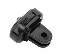 Denash Long -lived Camera -Mount Adapter for Hero5/5 session/4/3/3/2/1/, 1/4 Thread Tripod Adapter for Sports Cameras, ABS Material, Black