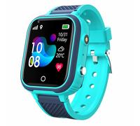 Denash LT21 4G Kid Smart Watches, GPS Tracker with Video Call, IP67 Water Proof, SOS Alarm, 1.4" Screen Smartwatch for Boys & Girls (Blue)