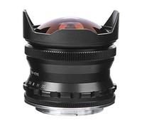 Denash Mc Multi -Layer -Covered 7.5 Mm F2.8 Fisheye Lens for A7/A7R/A7II/A7RII Mirrorless Camera, Manual Aperture, 180 ° Angle (Black)