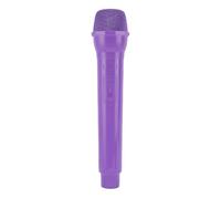 Denash Microphone Cosplay Prop, 1:1 Scale Fake Mic for Speech Practice, Lightweight Portable Stage Prop for Photo Taking Performance Training (Light Purple)
