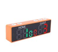 Denash Mini Digital Scoreboard, 6 Digits Portable Tabletop Electronic Scoreboard with Battery Power and Buzzer for Board Games, Chess, and Sports Events