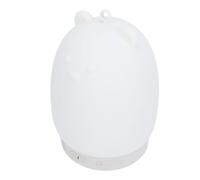 Denash Night Light and Sound Machine, Cute Bear Bluetooth Speaker with 31 Soothing Sounds and 3-Level Dimmable Light for Bedroom, Nursery and Kids Room
