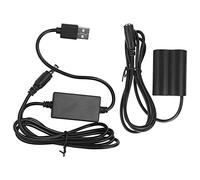 Denash NP-W235 Dummy Battery DC-Coppler Kit for the XT-4 / GFX100S, Stable Power Supply USB Drive Cable, Suitable for Users Suitable