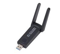 Denash Optimized Antenna Design USB Adapter -wlan Dual Band for XP 7 8 8.1 10, Wireless Network Adapter with 180 -degree Antennas, USB Wireless Network for Extended Performance
