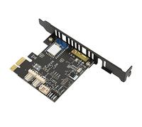 Denash PC Timer Switch Card Many to Many Cloud Technology Support Slot for PCIE 1X 4X 8X 16X Slot, Metal and Electronics Construction for Long Term Use (PCESWBT-T01)