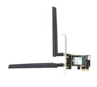 Denash PCI-E Dual Band Wireless Network Card 1730 Mbit/S AC68U for Desktop 5.0 MU-MIMO Compatible with 10.4DBI Antenna for the Use of Home Office