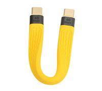 Denash PD100W Type C Male for the Male FPC Cable for the Transmission of Fast Loading Data of 5A 40 Gbit/S, Suitable for an Easy -to -wear Cable 13.5 Cm