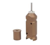 Denash Perimeter Trip Alarm, Aluminum Alloy Trip Wire with Loud Alarm, Early Warning Security System for Camping, Home, and Farm (Coffee)