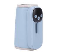 Denash Portable Bottle Warmer 11 Temperature Settings Rechargeable Fast Milk Warmer with Night Light Memory Function LED Display, Ideal for Travel, Baby Bottle Warmer Wrap (Blue)