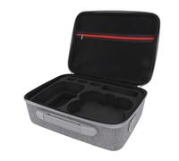Denash Portable Drone Organizer Hard Shell Nylon EVA Drone Carrying Case, Portable Travel Storage Bag with Adjustable Shoulder Strap for Neo Drone Grey
