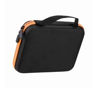 Denash Portable Essential Oil Storage Bag, 63 Slots Aromatherapy Organizer Case, Essential Oil Storage Box for Travel, Blue (Orange)