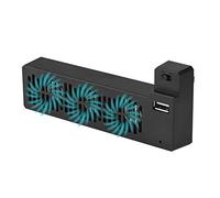 Denash Portable External Cooling Fan Side USB Heat Reducing Mounted for Xbox One X Game Console
