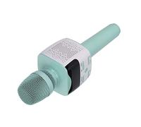 Denash Portable HI -FI -Wireless Microphone Reverb Volume Volume Control 3D Reproduction Stereo Stereo for Birthday Party/iOS, 1800 MAh Battery (Blue)