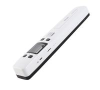 Denash Portable Scanner High Resolution Monochroconic Color Mode - for Photographers of Artist Writers - Memory Card (White)