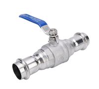 Denash Press The 304 BOLL Valve Full Port of Stainless Steel DN32 1 1/4IN with Working Pressure of 1000 PSI, Safe Connection for Naval Construction