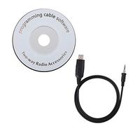 Denash Program Cable, PC USB Port Connect, USB Programming Cable for YAESU- VERTEX VX-6 VX-6E VX-6R VX-7E VX-7R, Walkie Talkie Accessory
