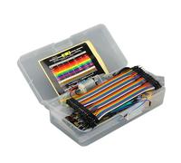 Denash Program Development Kit for Micropython - Permanent ABS Material Good Compatibility House/School/Laboratory Use 1 Main Panel, 1 Extension Board, LCD Module, 40 Times the Sweater, LED / /