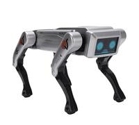 Denash Programmable Robot Dog, AI Smart Robotic Pet with Voice & Remote Control, Interactive Quadruped STEM Toy for Kids Learning Coding