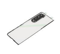 Denash Replacement of the Clarified Rear Glass Cover for Z Fold 3 5G F926 with a Kit of Repair Tools (Green Camera Lens)