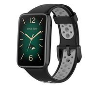 Denash Replacement Strap Compatible for Band7 Pro, Breathable Soft Silicone Smart Watch Band with Quick Adjustment, for Wrist Size 5.6 to 8.5 Inch (JectselzMnGuaD-10351407)