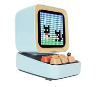 Denash Retro Speaker Karaoke for Party Song with a Family Celebration, 1 Speaker + 1 Microphone, RGB Keyboard Lights (Blue)