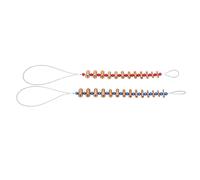 Denash Screw/bracket and Thread Size with Transparent Marks, Stainless Steel Thread Verifier for SAE and, 2 Package for the Identification of Nuts/fasteners Nuts