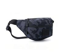 Denash Sling Bag for Men Durable Fanny Pack Oxford Cloth Waist Pack for Outdoor Adventures (Camo)