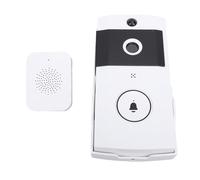 Denash Smart Doorbell Camera, HD Wide Angle with PIR Human Detection & 2 Way Audio， 2.4GHz WiFi, Night Vision, Live Video
