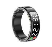 Denash Smart Ring Health Tracker, Activity Ring with Touch Screen, IP68 Fitness Tracker with Steps Distance Calories Heart Rate Monitoring for IOS & Android (#10)