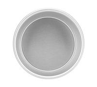 Denash Smooth Round Cake Mold High Heat Conduction Efficiency for Cheese Cake Aluminum Aluminum of Silver Alloy 6.6 Diameter X 3 High, Lover of Mousse