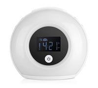 Denash Speaker Awake the Light Alarm Clock for Children for Children, Colorful Table Light of the Relaxing Sleeping Lamp, ABS Material