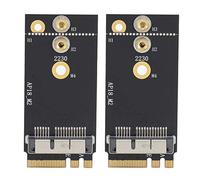 Denash Stable and Durable OS X Interface for OS X to NGFF Interface Converts the Wireless Card Into the NGFF And/m2 Key, for BCM94360CS2 BCM943602CS, 2PCs, Computer Accessories to Obtain the