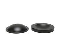 Denash Stable Office Support for HomePod 2 with Thickened Metal Material, the Non -slippery Silicone Bottom Prevents Movement, 360 Rotation for Personalized Sound Placement, 2 Packages of Speaker